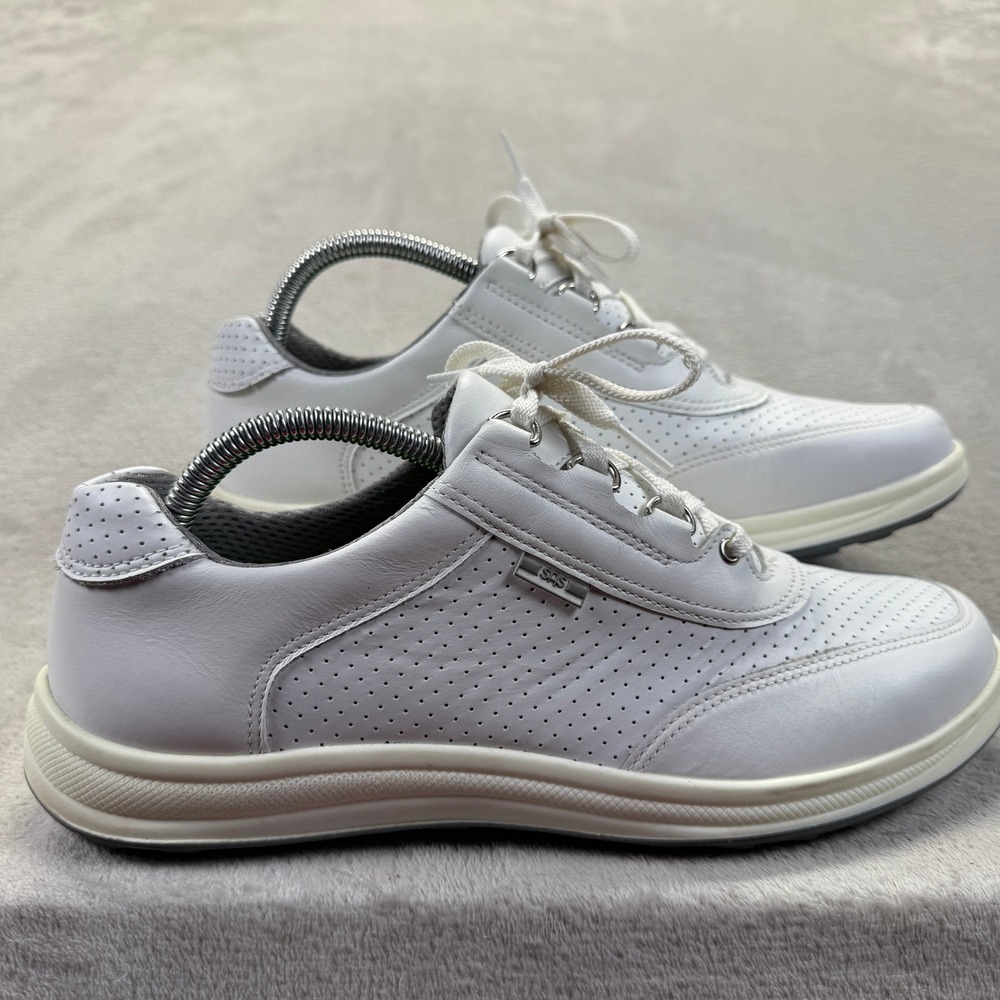 SAS Shoes Women's 9 Wide Width White Sporty Lux Lace Up Sneaker Made in the‎ USA